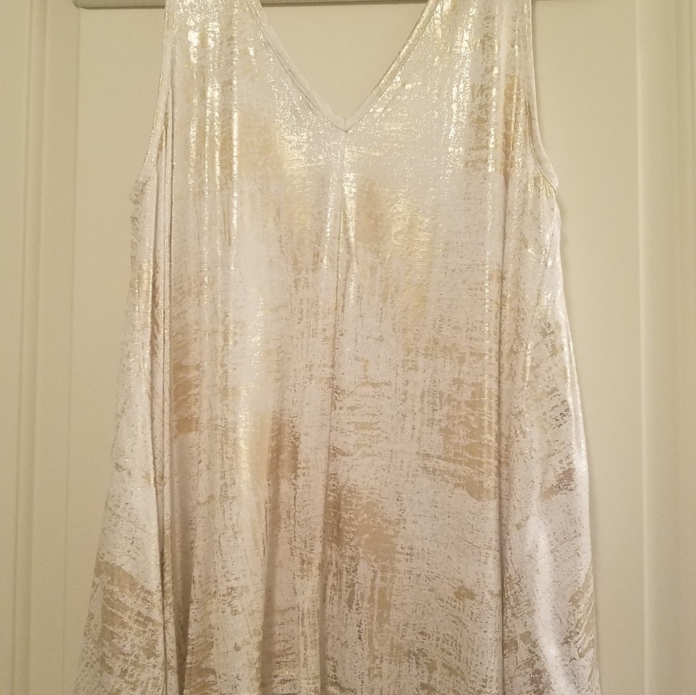 Flared Sleeveless Top
